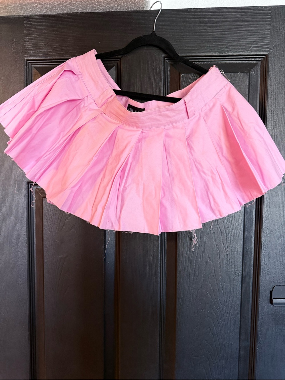 Dolls Kill Bubblegum Pink Pleated Mini Skirt